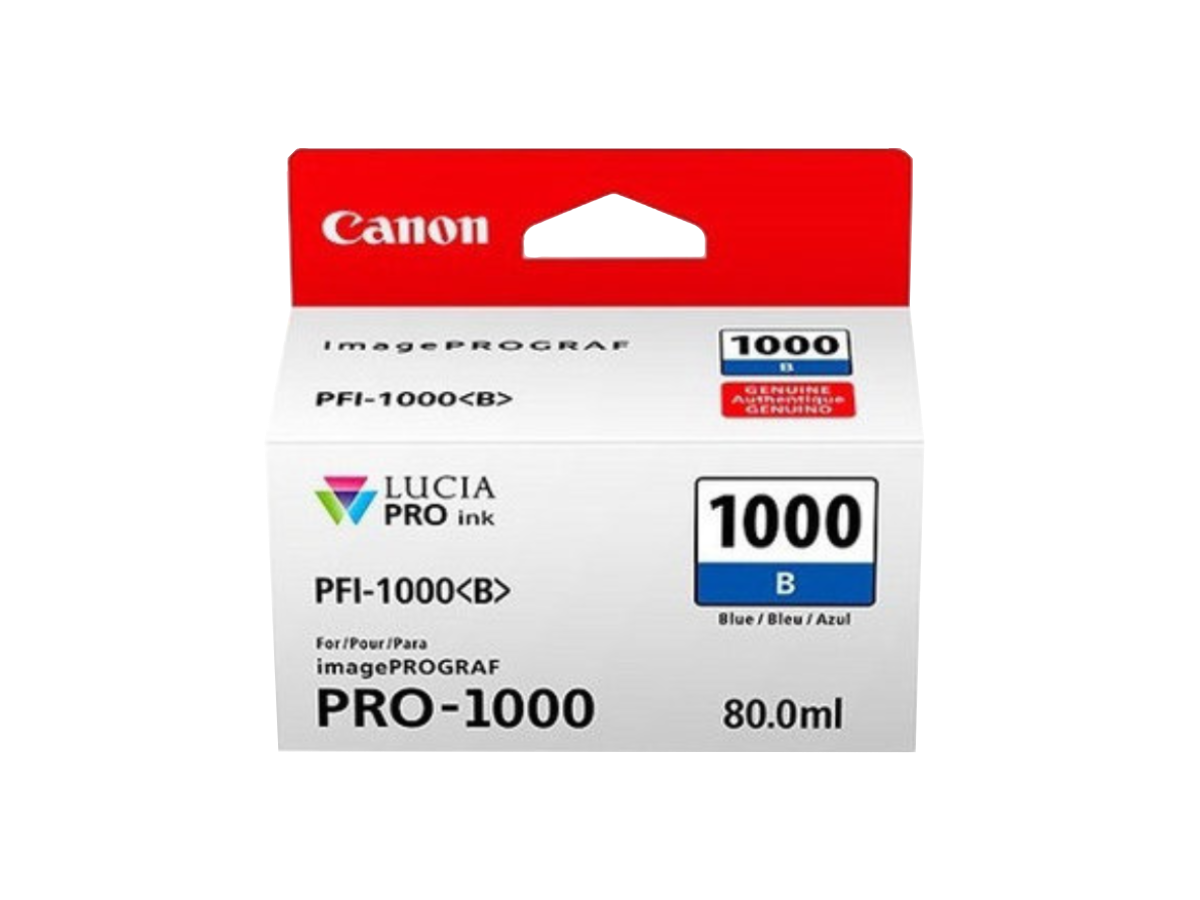 CANON CART.TINTA PFI-1000 AZUL 80ML 