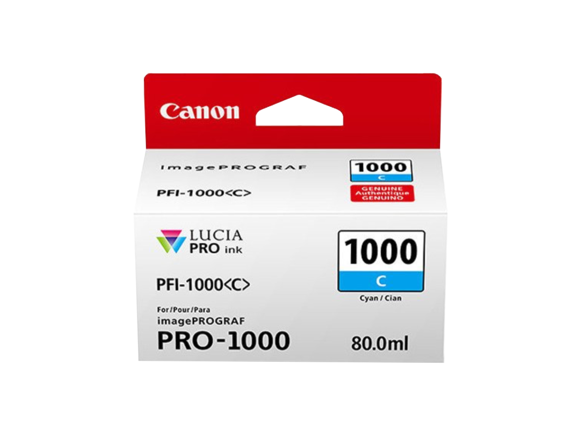 CANON CART.TINTA PFI-1000 CYAN 80ML 