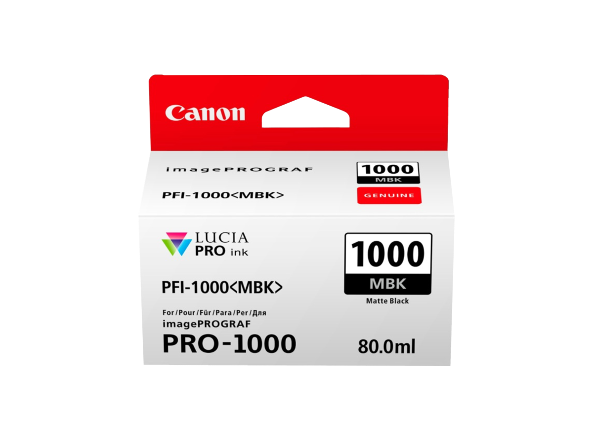 CANON CART.TINTA PFI-1000 MATTE BLACK 80ML 