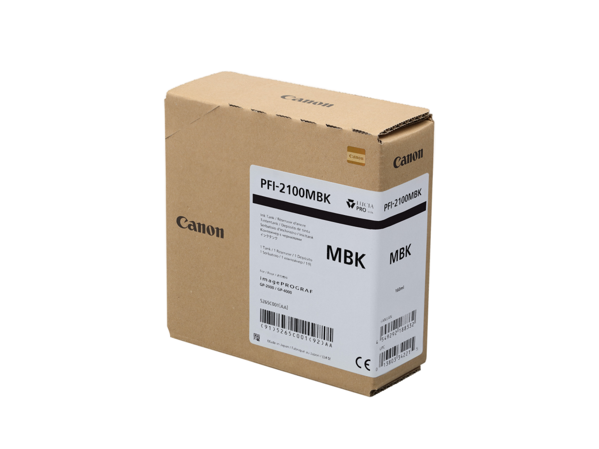 CANON CART.TINTA PFI-2100 MATTE BLACK 160ML 