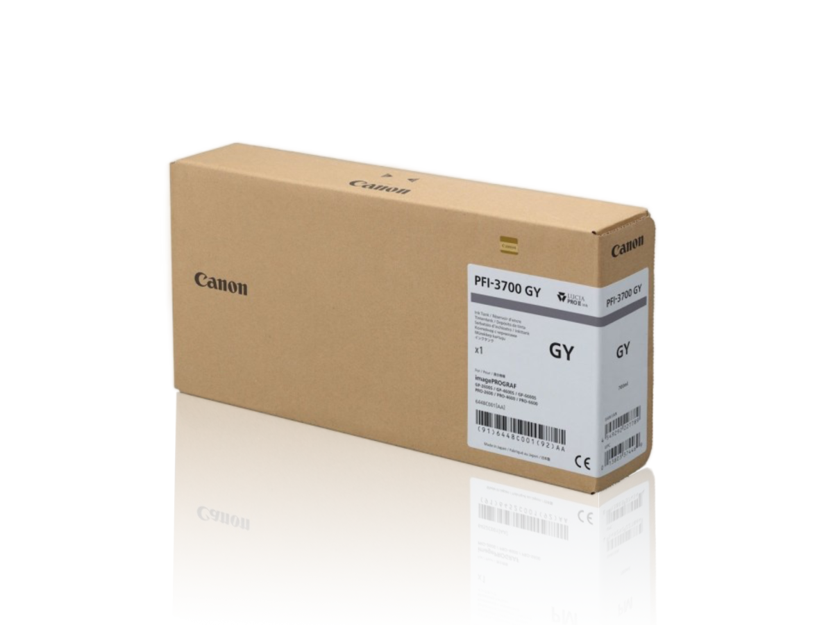 CANON CART.TINTA PFI-3700 GRIS 700ML 