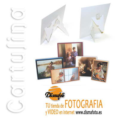 CARTULINA PORTAFOTO CON PIE 10X15 COBRE(100U) 