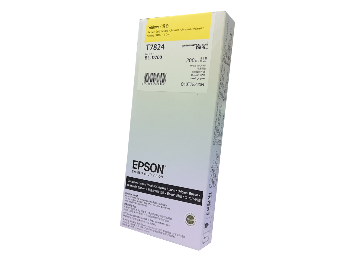 EPSON CART. TINTA SL-D700 200ML AMARILLO 