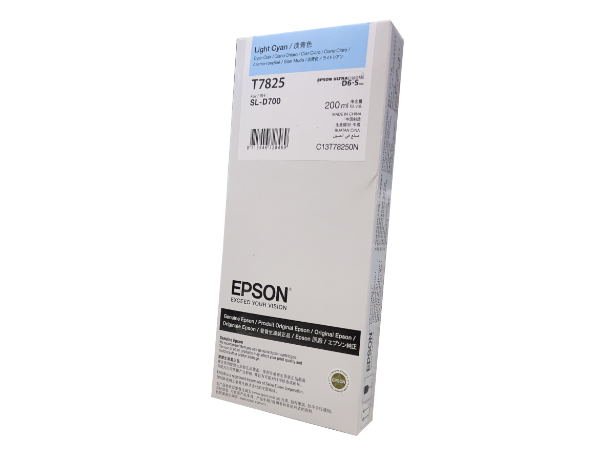 EPSON CART. TINTA SL-D700 200ML CIAN CLARO 