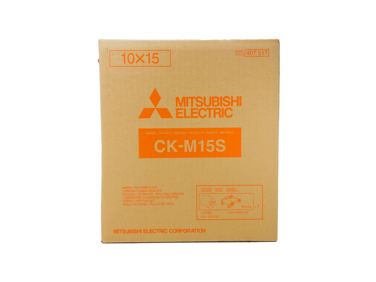 MITSUBISHI PAPEL CKM15S 10X15 P/IMPRESORA CP-M15E 