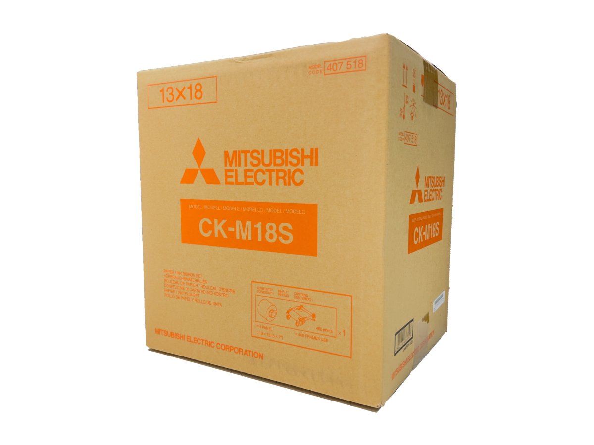 MITSUBISHI PAPEL CKM18S 13X18 P/IMPRESORA CP-M15E 