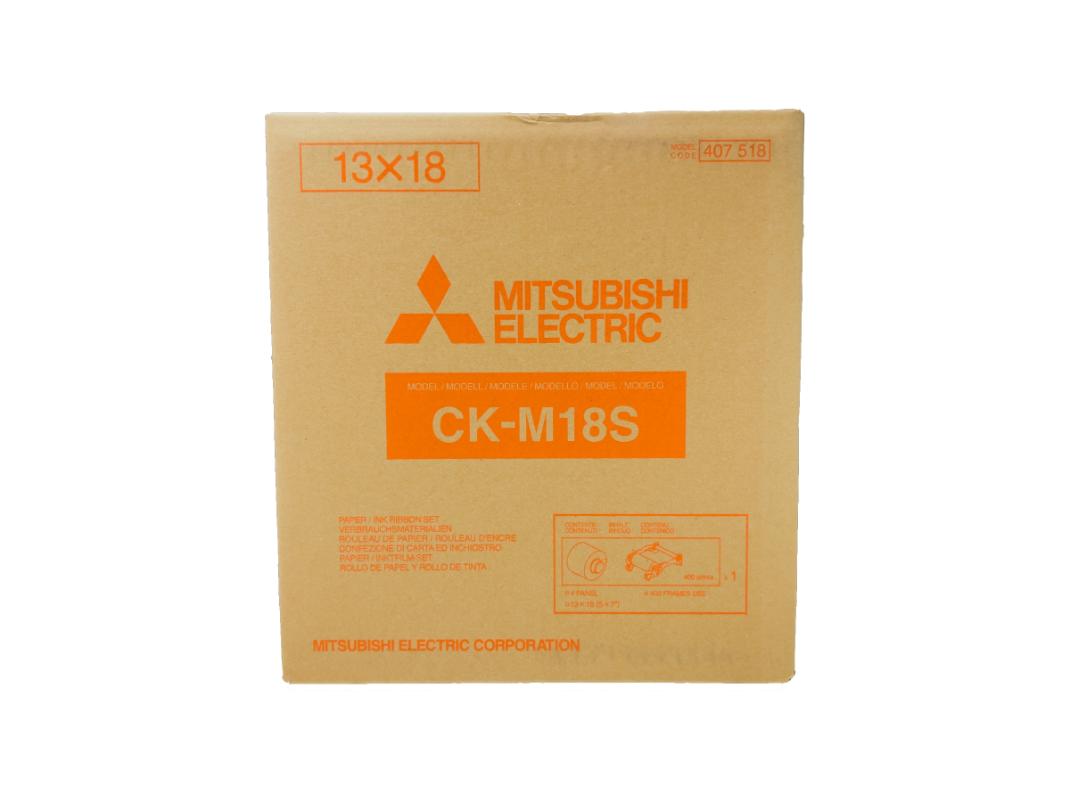 MITSUBISHI PAPEL CKM18S 13X18 P/IMPRESORA CP-M15E 