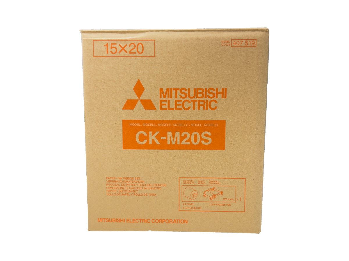 MITSUBISHI PAPEL CKM20S 10X15/15X20 P/IMPRESORA CP-M15E 