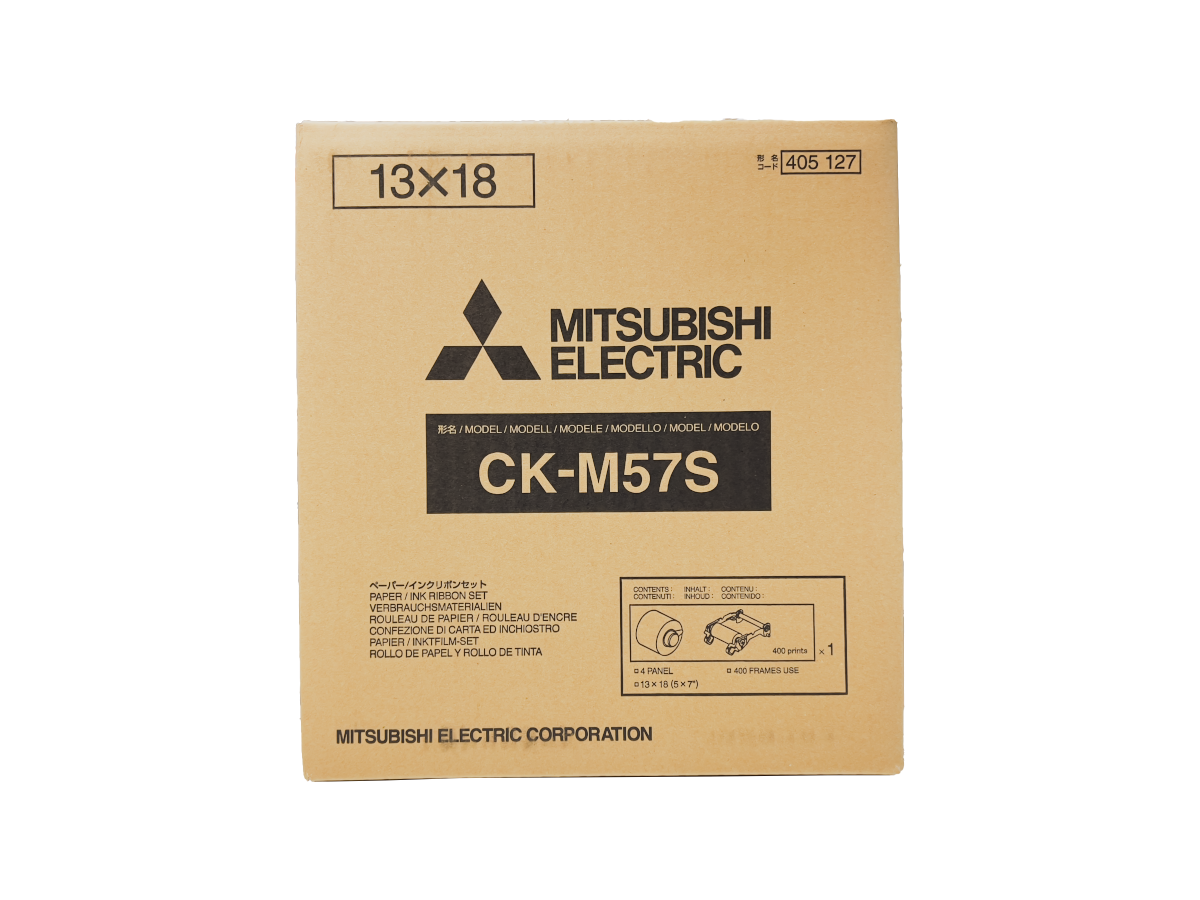 MITSUBISHI PAPEL CKM57S 13X18 P/IMPRESORA CP-M1E 
