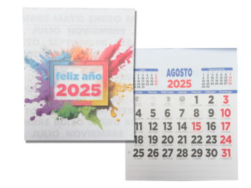 CALENDARIO FALDILLAS MOD. 47 MENSUAL ANCHO 10 CM. 60 UNIDADES