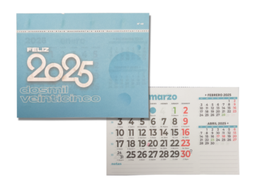 CALENDARIO FALDILLAS MOD. 48 MENSUAL ANCHO 15 CM. 50 UNIDADES