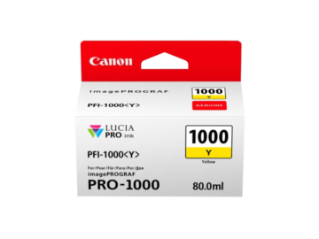 CANON CART.TINTA PFI-1000 AMARILLO 80ML