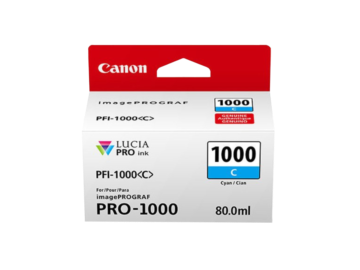CANON CART.TINTA PFI-1000 CYAN 80ML