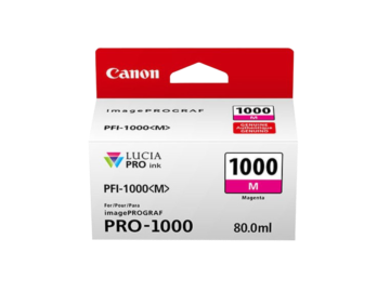 CANON CART.TINTA PFI-1000 MAGENTA 80ML