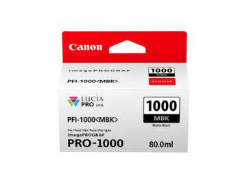 CANON CART.TINTA PFI-1000 MATTE BLACK 80ML