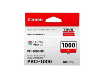 CANON CART.TINTA PFI-1000 ROJO 80ML