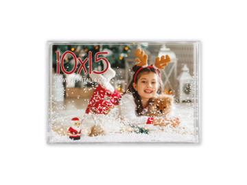 M. BOLA FOTO FORMA RECTANGULAR CHRISTMAS 10X15 REF. RB-802