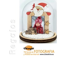 M. BOLA NAVIDAD CRISTAL HOGUN 5X7