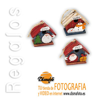 M. CASITAS NAVIDAD KIT 3 PIEZAS